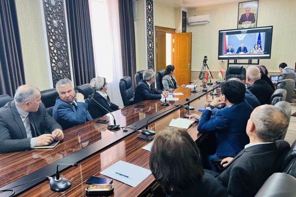 Намояндагони Донишгоҳи давлатии Хуҷанд ва Донишгоҳи давлатии Гроднии Белорус вохӯрии маҷозӣ баргузор карданд