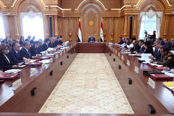 Маҷлиси Ҳукумати Ҷумҳурии Тоҷикистон баргузор шуд