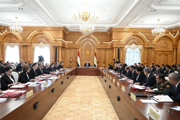 Маҷлиси Ҳукумати Ҷумҳурии Тоҷикистон баргузор шуд